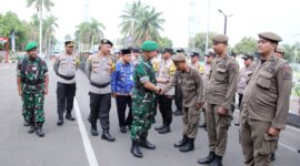 Jelang Pilkada Pj Walikota Tangerang Hadir Dalam Apel Gelar Pasukan