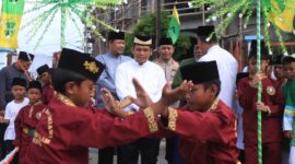 Pj WalikotaTangerang Lepas Pawai Taaruf Festival Assyabaab XIV