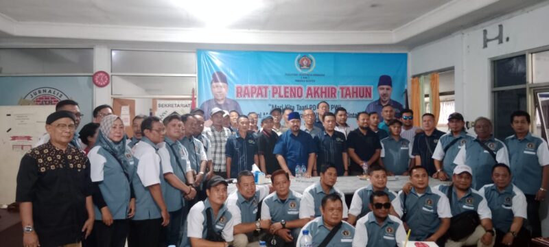 PWI Banten Gelar Rapat Pleno Akhir Tahun, Putuskan Sanksi Tegas untuk Anggota yang Melanggar PD/PRT
