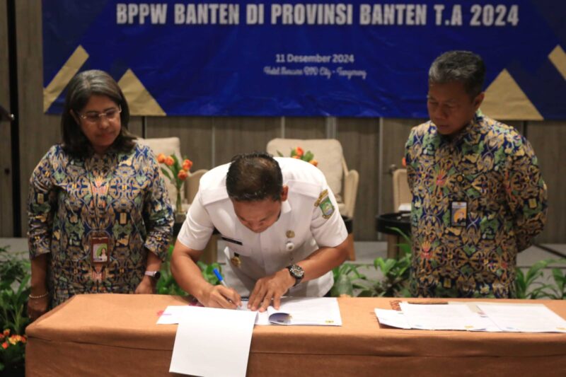 Pemkot Tangerang Terima Aset BMN dari Kementerian PUPR