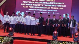 KPU Kota Tangerang Gelar Rapat Pleno Menetapkan Sachrudin - Maryono Sebagai Walikota dan Wakil Walikota Tangerang 