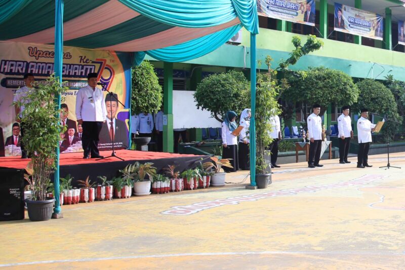 Pj Walikota Tangerang Menghadiri Apel Hari Amal Bhakti Kemenag