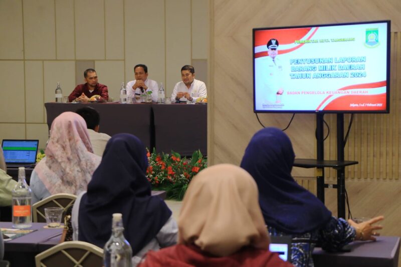 Pj Wali Kota Tangerang Tekankan Transparansi demi Optimalisasi Pengelolaan Aset Daerah.