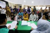 Rayakan HUT Kota Tangerang ke-32, 89 Pasangan Ikuti Program Sidang Itsbat.