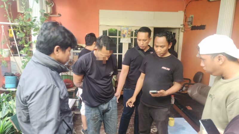 Polisi Amankan Pelaku Penganiayaan Dengan Sajam Terhadap Pemilik Warung di Larangan Tangerang.