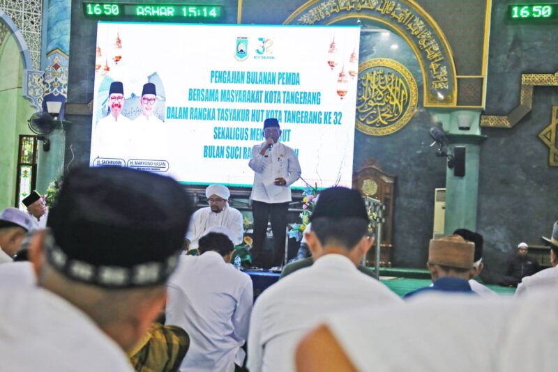 Tasyakuran HUT Kota Tangerang, Sekda: Wujud Syukur dan Harapan untuk Masa Depan.