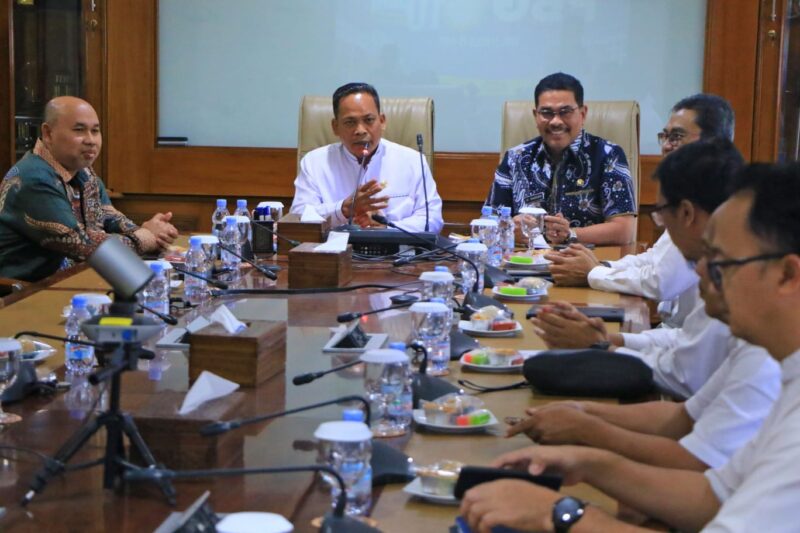 Pj.Walikot Tangerang Terima Kunker Pj Walikota Lhokseumawe