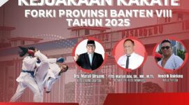 Ratusan Atlit Karate Kota Tangerang Akan Memeriahkan Turnament Kejurprov Banten VIII Tahun 2025