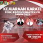 Ratusan Atlit Karate Kota Tangerang Akan Memeriahkan Turnament Kejurprov Banten VIII Tahun 2025