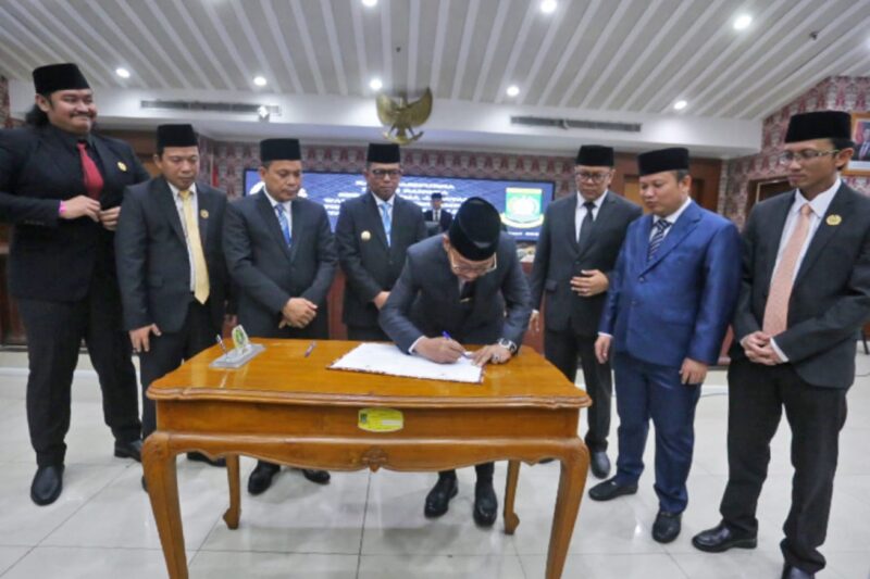 Sertijab Wali Kota dan Wakil Wali Kota Tangerang Dihadiri Gubernur Banten