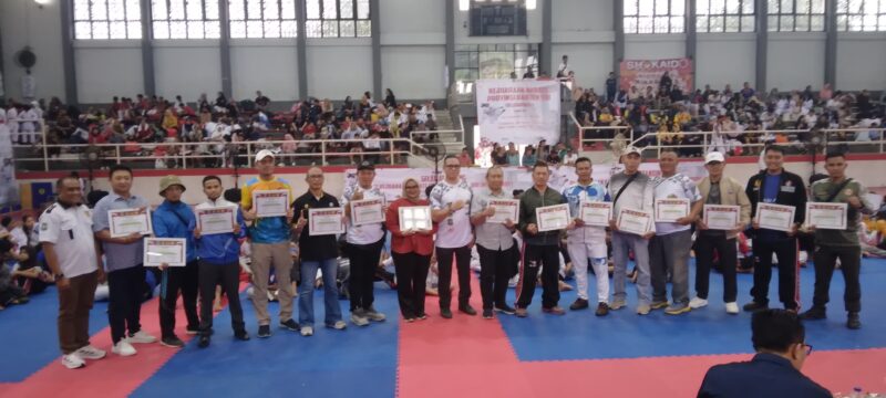 Ribuan atlit Karate Se Provinsi Banten ikuti Kejuaraan karate Provinsi Banten VIII tahun 2025