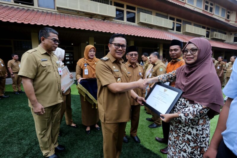 Pimpin Apel Perdana, Maryono Ajak Pegawai Selalu Enjoy Melayani Warga