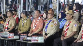 1600 Pramuka Hadiri Malam Inagurasi Baden Powell di Nambo Krida Arena Kota Tangerang