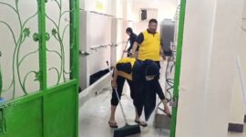 Gerakan Bersih Ramadhan di Masjid Al-Ittihad dipelopori Polres Metro Tangerang Kota