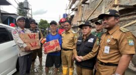 Banjir di Tangerang, Walikota serta Wakil Walikota Tangerang Gerak Cepat Lakukan Penanganan Banjir.