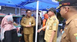 Wakil Walikota Tangerang Tinjau Pelaksanaan Kegiatan GPM di Kelurahan Larangan Selatan.