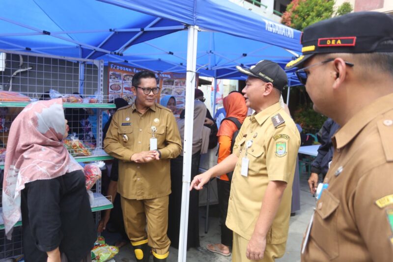 Wakil Walikota Tangerang Tinjau Pelaksanaan Kegiatan GPM di Kelurahan Larangan Selatan.