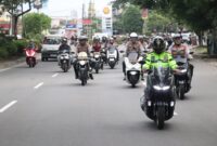 Antisipasi Kerawanan di Jam Sibuk Jelang Berbuka Puasa, Kapolres Metro Tangerang Kota Patroli Bermotor.