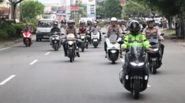 Antisipasi Kerawanan di Jam Sibuk Jelang Berbuka Puasa, Kapolres Metro Tangerang Kota Patroli Bermotor.