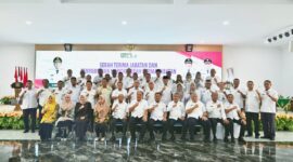 Serah Terima Jabatan Bupati Asahan, Wagub Sumut Surya Ajak Selaraskan Pembangunan Pemkab dan Pemprov.