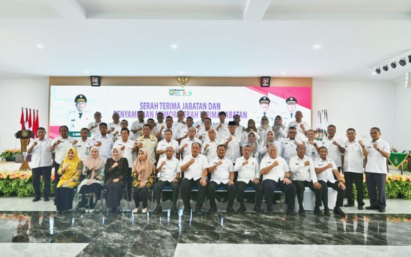 Serah Terima Jabatan Bupati Asahan, Wagub Sumut Surya Ajak Selaraskan Pembangunan Pemkab dan Pemprov.