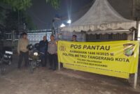 Polres Metro Tangerang Kota Tingkatkan Pengamanan Ramadhan dengan 23 Pos Pantau.
