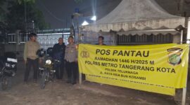 Polres Metro Tangerang Kota Tingkatkan Pengamanan Ramadhan dengan 23 Pos Pantau.