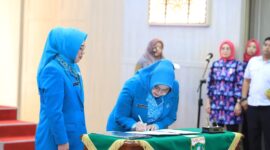 Pelantikan Masturoh Sachrudin: Awal dari Era Baru TP PKK Kota Tangerang.