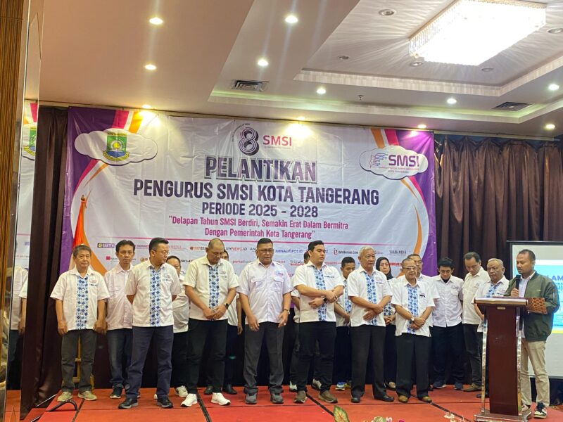 SMSI Kota Tangerang Lantik Kepengurusan Baru dengan Penuh Khidmat.