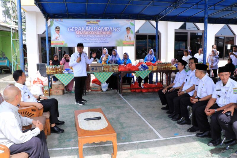 Wakil Wali Kota Tangerang Lakukan Peninjauan Program GPM.
