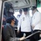 Wakil Wali Kota Tangerang Tes Kelayakan Armada Bus Mudik.