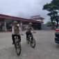 Waspada Pecah Kaca, Petugas Patroli Bersepeda Dikerahkan di Rest Area KM 14 dan KM 13,5 Tangerang.