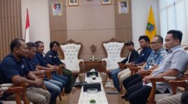 Walikota Robinsar Bertemu Pengurus PWI Cilegon, Nyatakan Siap Transparan dan Terima Saran Masukan.