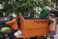 150 Armada Disiapkan DLH Kota Tangerang Pasca Liburan Lebaran.