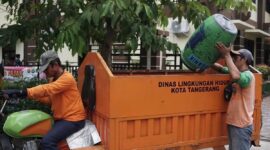 150 Armada Disiapkan DLH Kota Tangerang Pasca Liburan Lebaran.