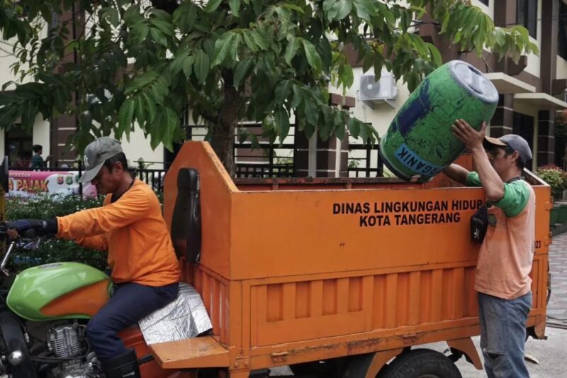 150 Armada Disiapkan DLH Kota Tangerang Pasca Liburan Lebaran.
