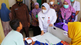 Wabup Tangerang Semangati Para Pasien di RSUD Tangerang dan RSUD Pakuhaji.