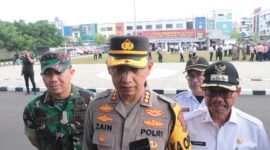 Ratusan Personil Gabungan Siap Amankan Malam Takbir dan Shalat Eid di Tangerang.