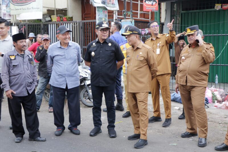 Wakil Wali Kota Tangerang Pimpin Penertiban Pasar Anyar.