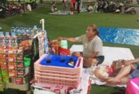 Sepekan Ramadhan, Lapangan Benteng Kota Tangerang Sepi Pengunjung.