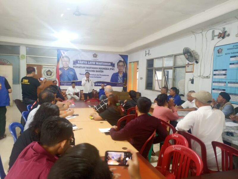 PWI Kota Tangerang bersama Banten Gelar KLW.