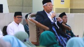 Guna Meningkatkan Kepedulian Sosial, Wakil Wali Kota Tangerang Jalin Silaturahmi dengan KH. Ma'ruf Amin.