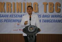 Wamenkes Sebut Kota Tangerang Salah Satu Kota Terbaik dalam Identifikasi TBC