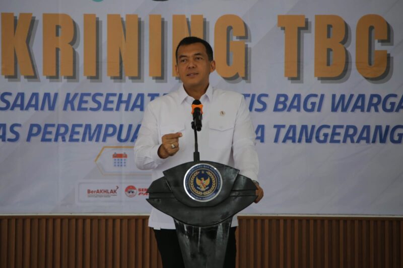 Wamenkes Sebut Kota Tangerang Salah Satu Kota Terbaik dalam Identifikasi TBC