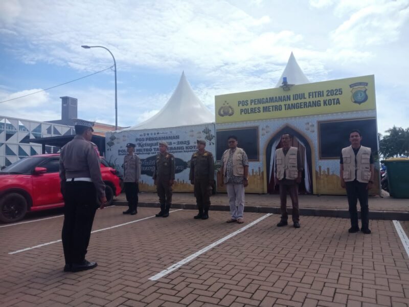 Polres Metro Tangerang Kota Fokus Amankan Lokasi Wisata Saat Idul Fitri 2025.