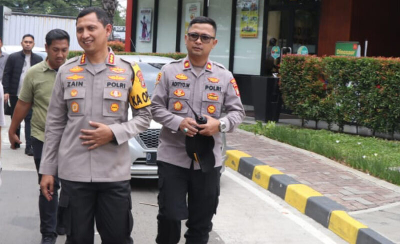 Arus Balik, Kapolres Metro Tangerang Kota Cek Posyan Rest Area KM 13,5 dan KM 14.