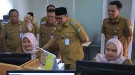 Wakil Wali Kota Tangerang Cek Pelayanan Publik Usai Liburan Lebaran.