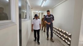 Wali Kota Tangerang Cek Kondisi Bangunan Pasar Anyar.