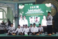Wali Kota Tangerang Menghadiri Acara Halal Bihalal PGRI.