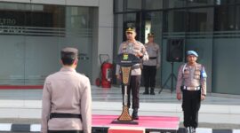 Kapolres Metro Tangerang Kota Pimpin Apel Pasukan dan Gelar Halal bihalal Idul Fitri 2025.